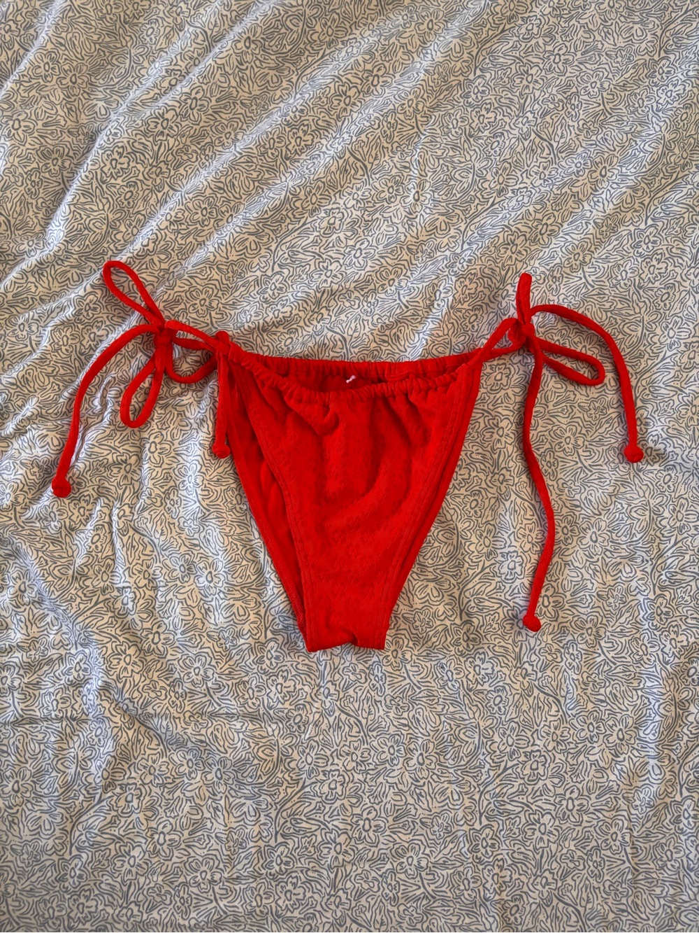 Billabong Orange Tie-Side Bikini Bottoms
